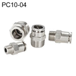 ข้อต่อเร็วตรงเกลียวตัวผู้ทองแดงชุบสังกะสี LAIZE สำหรับลม PC4-01, PC4-02, PC4-M5, PC6-01, PC6-02, PC6-03, PC6-04, PC6-M5, PC8-01, PC8-02, PC8-03, PC8-04, PC10-01, PC10-02, PC10-03, PC10-04, PC12-01, PC12-02, PC12-03, PC12-04, PC14-02