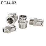 ข้อต่อเร็วตรงเกลียวตัวผู้ทองแดงชุบสังกะสี LAIZE สำหรับลม PC4-01, PC4-02, PC4-M5, PC6-01, PC6-02, PC6-03, PC6-04, PC6-M5, PC8-01, PC8-02, PC8-03, PC8-04, PC10-01, PC10-02, PC10-03, PC10-04, PC12-01, PC12-02, PC12-03, PC12-04, PC14-02