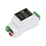 Waveshare เซิร์ฟเวอร์อนุกรม RS485 เป็น RJ45 แบบติดราง DIN พร้อมฟังก์ชัน POE, 23273