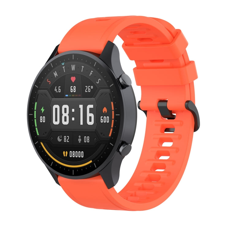 For Xiaomi Watch Color 22mm Quick Release Clasp Silicone Wrist Strap Watchband