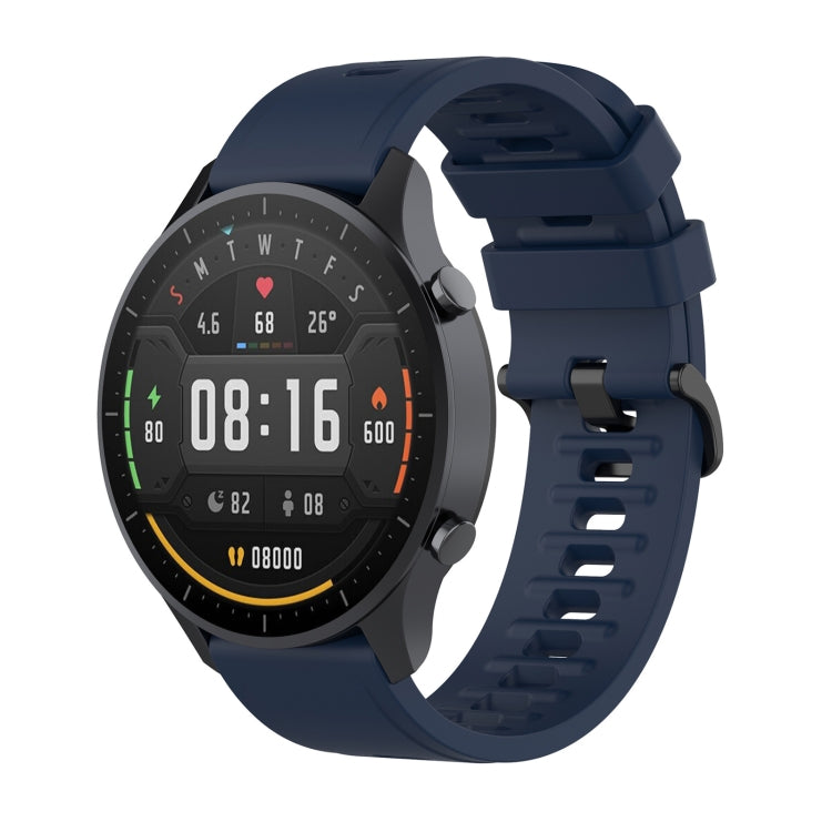 For Xiaomi Watch Color 22mm Quick Release Clasp Silicone Wrist Strap Watchband
