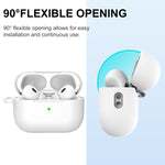Thickened One-piece Shockproof Earphone Case, For AirPods Pro 2