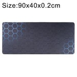 แผ่นรองเมาส์ผ้าหน้ายางกันลื่นสำหรับเกม แผ่นรองคีย์บอร์ด, 80 x 30 x 0.2cm, 90 x 40 x 0.2cm