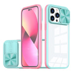 360 Full Body Sliding Camshield Phone Case, For iPhone 14 Pro, For iPhone 14 Pro Max