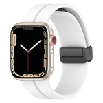 สายรัดนาฬิกาซิลิโคนสีพื้น สำหรับ Apple Watch Ultra 49 มม. / Series 8&7 45 มม. / SE 2&6&SE&5&4 44 มม. สำหรับ Apple Watch Series 8&7 41 มม. / SE 2&6&SE&5&4 40 มม. / 3&2&1 38 มม.
