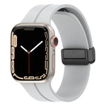 สายรัดนาฬิกาซิลิโคนสีพื้น สำหรับ Apple Watch Ultra 49 มม. / Series 8&7 45 มม. / SE 2&6&SE&5&4 44 มม. สำหรับ Apple Watch Series 8&7 41 มม. / SE 2&6&SE&5&4 40 มม. / 3&2&1 38 มม.
