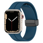 สายรัดนาฬิกาซิลิโคนสีพื้น สำหรับ Apple Watch Ultra 49 มม. / Series 8&7 45 มม. / SE 2&6&SE&5&4 44 มม. สำหรับ Apple Watch Series 8&7 41 มม. / SE 2&6&SE&5&4 40 มม. / 3&2&1 38 มม.
