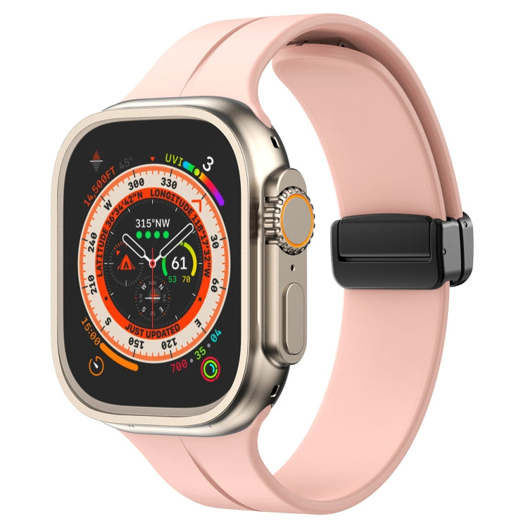 สายรัดนาฬิกาซิลิโคนสีพื้น สำหรับ Apple Watch Ultra 49 มม. / Series 8&7 45 มม. / SE 2&6&SE&5&4 44 มม. สำหรับ Apple Watch Series 8&7 41 มม. / SE 2&6&SE&5&4 40 มม. / 3&2&1 38 มม.