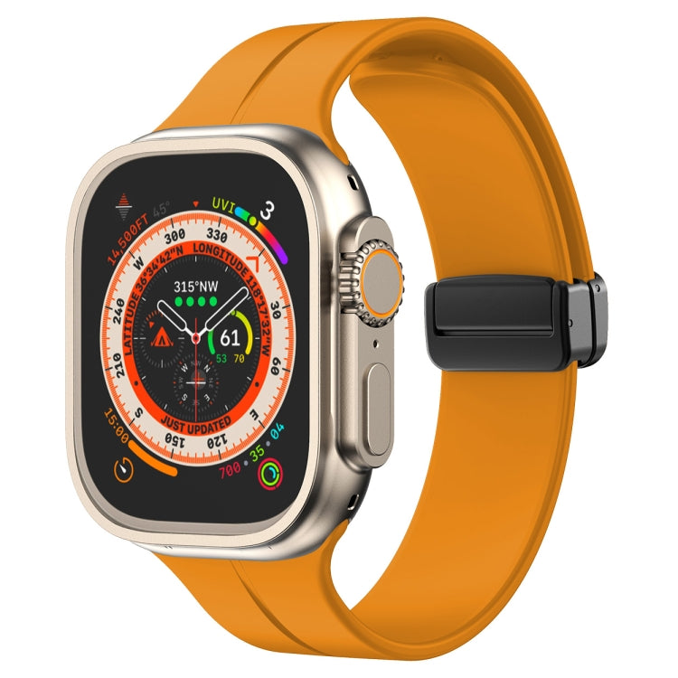 สายรัดนาฬิกาซิลิโคนสีพื้น สำหรับ Apple Watch Ultra 49 มม. / Series 8&7 45 มม. / SE 2&6&SE&5&4 44 มม. สำหรับ Apple Watch Series 8&7 41 มม. / SE 2&6&SE&5&4 40 มม. / 3&2&1 38 มม.