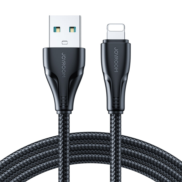 สายชาร์จและซิงค์ข้อมูล JOYROOM 2.4A USB เป็น 8 Pin Surpass Series ชาร์จเร็ว, 0.25 เมตร, 1.2 เมตร