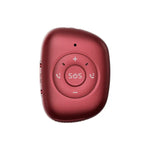 RF-V50 ปุ่ม SOS สำหรับผู้สูงอายุ กันน้ำ IP67 4G LTE 3G 2G GSM สัญญาณเตือนฉุกเฉิน เครื่องติดตาม GPS, RF-V50 (สีดำ), RF-V50 (สีแดง)