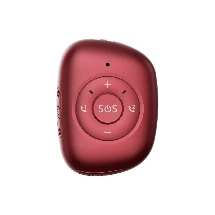 RF-V50 ปุ่ม SOS สำหรับผู้สูงอายุ กันน้ำ IP67 4G LTE 3G 2G GSM สัญญาณเตือนฉุกเฉิน เครื่องติดตาม GPS, RF-V50 (สีดำ), RF-V50 (สีแดง)