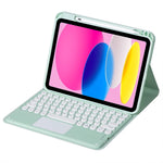เคสหนังแท็บเล็ตคีย์บอร์ดบลูทูธพร้อมทัช สำหรับ iPad รุ่นที่ 10 ขนาด 10.9 นิ้ว 2022