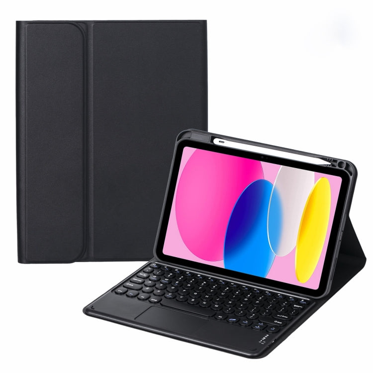เคสหนังแท็บเล็ตคีย์บอร์ดบลูทูธพร้อมทัช สำหรับ iPad รุ่นที่ 10 ขนาด 10.9 นิ้ว 2022
