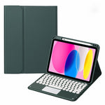 เคสหนังแท็บเล็ตคีย์บอร์ดบลูทูธพร้อมทัช สำหรับ iPad รุ่นที่ 10 ขนาด 10.9 นิ้ว 2022