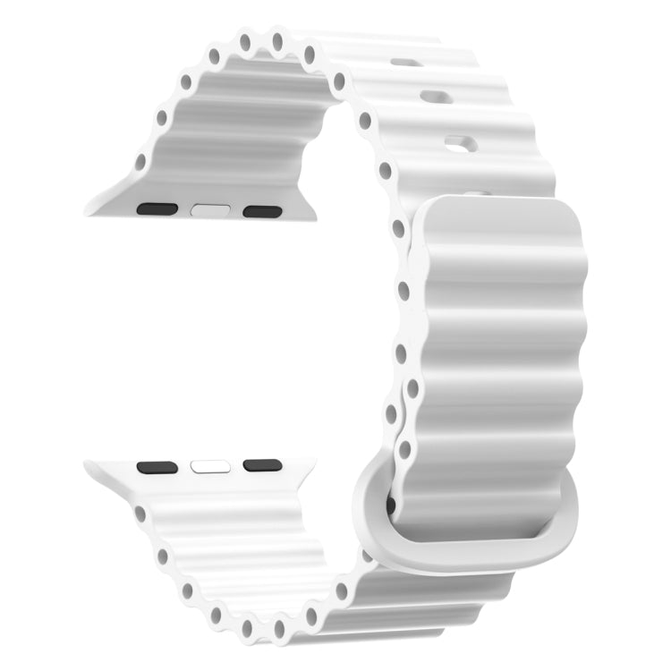 สายรัดนาฬิกาซิลิโคน สำหรับ Apple Watch Ultra 49mm / Series 8&7 45mm / SE 2&6&SE&5&4 44mm, สำหรับ Apple Watch Series 8&7 41mm / SE 2&6&SE&5&4 40mm / 3&2&1 38mm