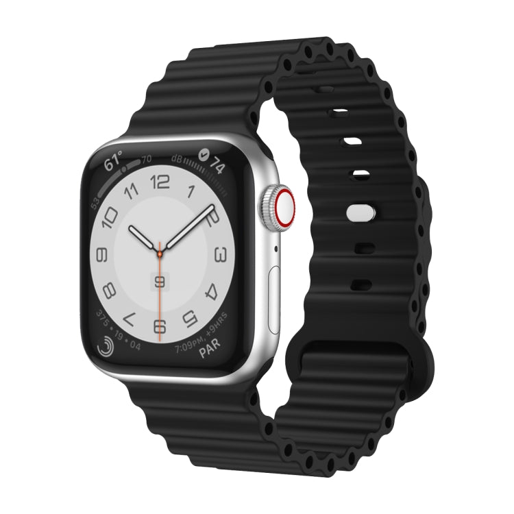 สายรัดนาฬิกาซิลิโคน สำหรับ Apple Watch Ultra 49mm / Series 8&7 45mm / SE 2&6&SE&5&4 44mm, สำหรับ Apple Watch Series 8&7 41mm / SE 2&6&SE&5&4 40mm / 3&2&1 38mm