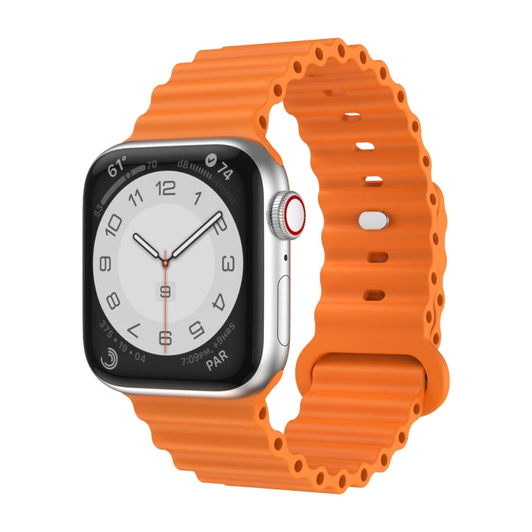 สายรัดนาฬิกาซิลิโคน สำหรับ Apple Watch Ultra 49mm / Series 8&7 45mm / SE 2&6&SE&5&4 44mm, สำหรับ Apple Watch Series 8&7 41mm / SE 2&6&SE&5&4 40mm / 3&2&1 38mm