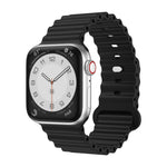 สายรัดนาฬิกาซิลิโคน สำหรับ Apple Watch Ultra 49mm / Series 8&7 45mm / SE 2&6&SE&5&4 44mm, สำหรับ Apple Watch Series 8&7 41mm / SE 2&6&SE&5&4 40mm / 3&2&1 38mm