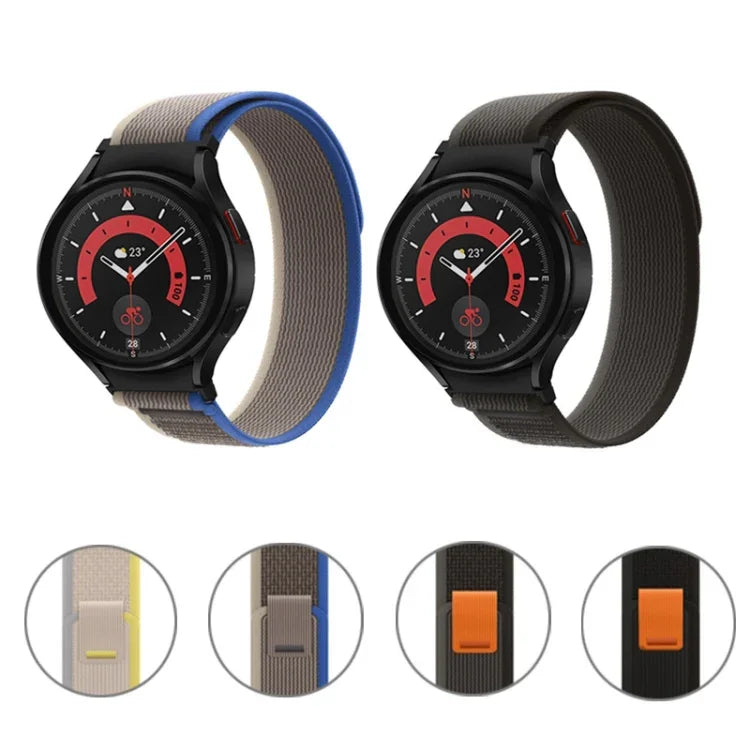 สายรัดนาฬิกาไนลอนแบบห่วง สำหรับ Samsung Galaxy Watch 5 Pro / Watch4 Classic