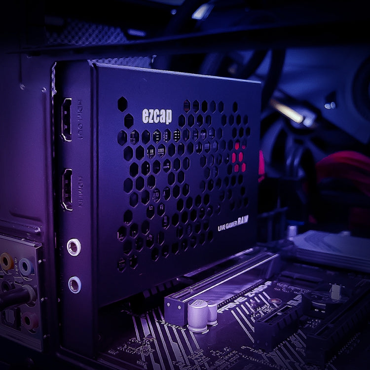 การ์ดจับภาพถ่ายทอดสดเกมวิดีโอ 4K HD EZCAP 324B รุ่น 324B