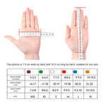 ถุงมือป้องกันแรงงานทำจากเหล็กกล้าไร้สนิม 304 แบบ 5 นิ้ว ป้องกันการตัด XXS, XS, S, M, L