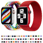 สายรัดนาฬิกาถักไนลอนรอบเดียว สำหรับ Apple Watch Series 8&7 41 มม. / SE 2&6&SE&5&4 40 มม. / 3&2&1 38 มม. สำหรับ Apple Watch Series 8&7 41 มม. 135 มม. สำหรับ Apple Watch Series 8&7 41 มม. 135 มม.