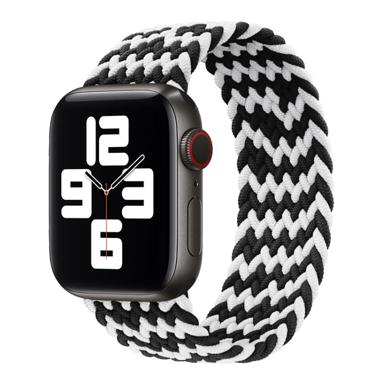 สายรัดนาฬิกาถักไนลอนแบบรอบเดียว สำหรับ Apple Watch ซีรีส์ 8&7 41mm / SE 2&6&SE&5&4 40mm / 3&2&1 38mm, สำหรับ Apple Watch ซีรีส์ 8&7 41mm, 155mm, สำหรับ Apple Watch ซีรีส์ 8&7 41mm, 155mm