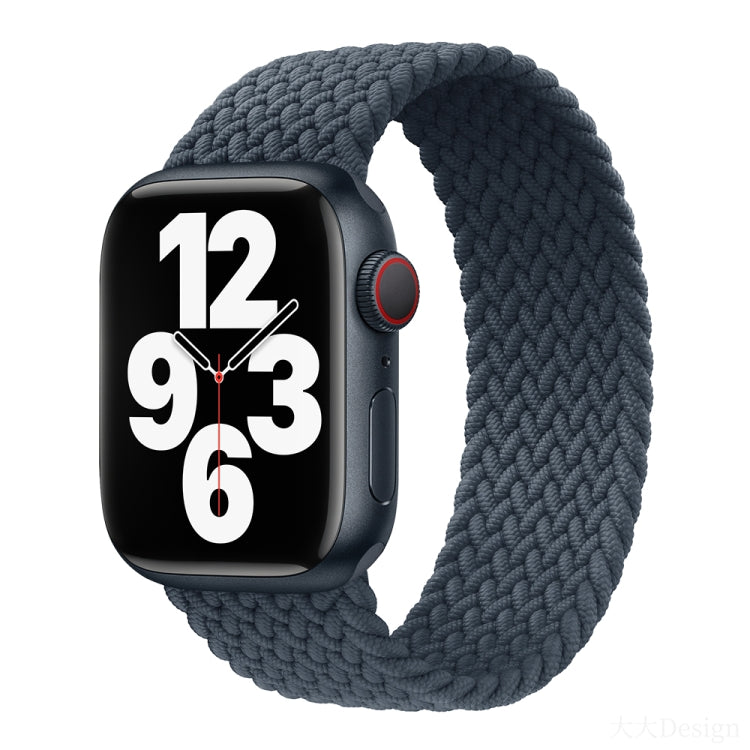 สายรัดนาฬิกาถักไนลอนแบบรอบเดียว สำหรับ Apple Watch ซีรีส์ 8&7 41mm / SE 2&6&SE&5&4 40mm / 3&2&1 38mm, สำหรับ Apple Watch ซีรีส์ 8&7 41mm, 155mm, สำหรับ Apple Watch ซีรีส์ 8&7 41mm, 155mm