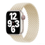 สายรัดนาฬิกาถักไนลอนแบบรอบเดียว สำหรับ Apple Watch ซีรีส์ 8&7 41mm / SE 2&6&SE&5&4 40mm / 3&2&1 38mm, สำหรับ Apple Watch ซีรีส์ 8&7 41mm, 155mm, สำหรับ Apple Watch ซีรีส์ 8&7 41mm, 155mm