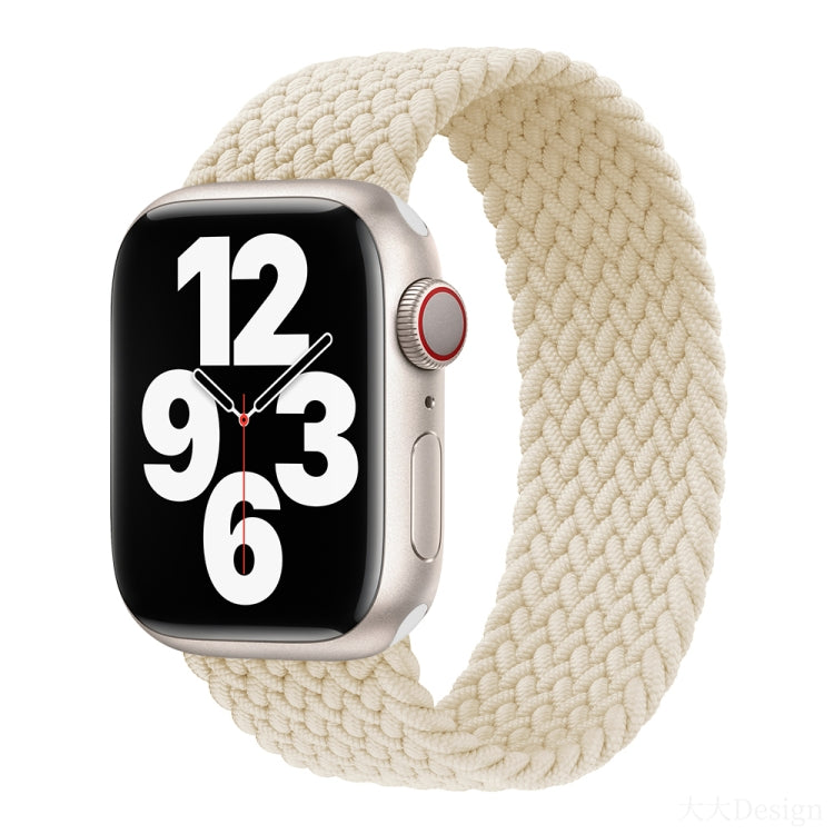 สายรัดนาฬิกาถักไนลอนแบบรอบเดียว สำหรับ Apple Watch ซีรีส์ 8&7 41mm / SE 2&6&SE&5&4 40mm / 3&2&1 38mm, สำหรับ Apple Watch ซีรีส์ 8&7 41mm, 155mm, สำหรับ Apple Watch ซีรีส์ 8&7 41mm, 155mm