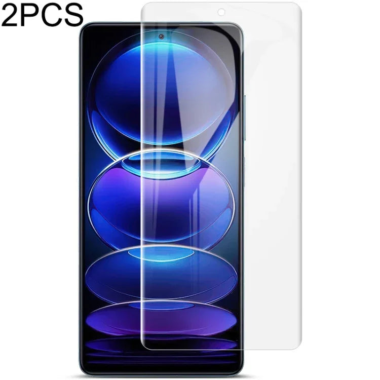 ฟิล์ม Hydrogel แบบโค้งเต็มหน้าจอ 2 ชิ้น imak สำหรับ Apple Watch Ultra 3 / 2 / 1 49mm, สำหรับ Xiaomi Redmi Note 12 Pro 5G China/Indian, สำหรับ Xiaomi Redmi Note 12 Pro+ 5G China/Indian, สำหรับ Google Pixel 7 Pro, สำหรับ Google Pixel 7