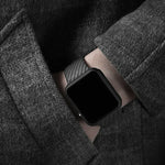 สายรัดนาฬิกาซิลิโคนคาร์บอนไฟเบอร์ สำหรับ Apple Watch Ultra 49mm / ซีรีส์ 8&7 45mm / SE 2&6&SE&5&4 44mm / 3&2&1 42mm, สำหรับ Apple Watch ซีรีส์ 8&7 41mm / SE&SE&5&4 40mm / 3&2&1 38mm