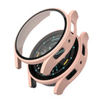 เคสกันนาฬิกาแบบผสม PC ด้านฝ้า + ฟิล์มกระจกนิรภัย สำหรับ Samsung Galaxy Watch 5 40มม.