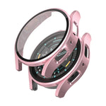 เคสกันนาฬิกาแบบผสม PC ด้านฝ้า + ฟิล์มกระจกนิรภัย สำหรับ Samsung Galaxy Watch 5 40มม.