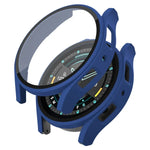 เคสกันนาฬิกาแบบผสม PC ด้านฝ้า + ฟิล์มกระจกนิรภัย สำหรับ Samsung Galaxy Watch 5 40มม.