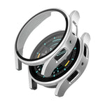 เคสกันนาฬิกาแบบผสม PC ด้านฝ้า + ฟิล์มกระจกนิรภัย สำหรับ Samsung Galaxy Watch 5 40มม.
