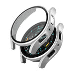 Frosted PC + Tempered Film Integrated Watch Protective Case, For Samsung Galaxy Watch 5 40mm