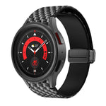 สายรัดนาฬิกาซิลิโคนพิมพ์ลายแม่เหล็ก สำหรับ Samsung Galaxy Watch5