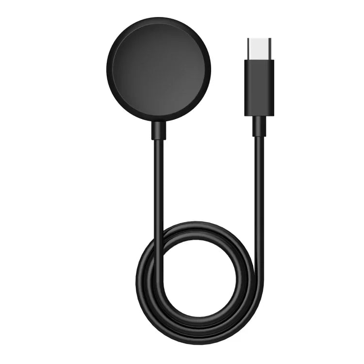 สายชาร์จแม่เหล็กสำหรับสมาร์ทวอทช์ ความยาว: 1ม. สำหรับพอร์ต Type-C ของ Google Pixel Watch, สำหรับพอร์ต USB ของ Google Pixel Watch