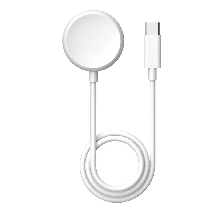 สายชาร์จแม่เหล็กสำหรับสมาร์ทวอทช์ ความยาว: 1ม. สำหรับพอร์ต Type-C ของ Google Pixel Watch, สำหรับพอร์ต USB ของ Google Pixel Watch