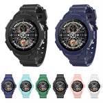 สายซิลิโคนสีทึบสำหรับนาฬิกา สำหรับ Samsung Galaxy Watch5 40mm, สำหรับ Samsung Galaxy Watch5 44mm
