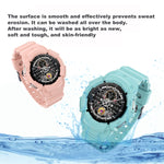 สายซิลิโคนสีทึบสำหรับนาฬิกา สำหรับ Samsung Galaxy Watch5 40mm, สำหรับ Samsung Galaxy Watch5 44mm