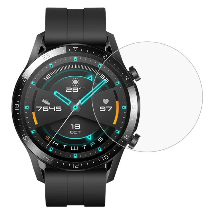 ฟิล์มกระจกนิรภัยสำหรับ Huawei Watch GT 2 42มม. สมาร์ทวอทช์, สำหรับ Garmin Fenix 7S, สำหรับ Realme Watch, สำหรับ Amazfit Falcon, สำหรับ Huawei Watch GT 2 42มม., สำหรับ Huawei Watch GT 3 42มม., สำหรับ Garmin Forerunner 158, สำหรับ Garmin Instinct Crossover