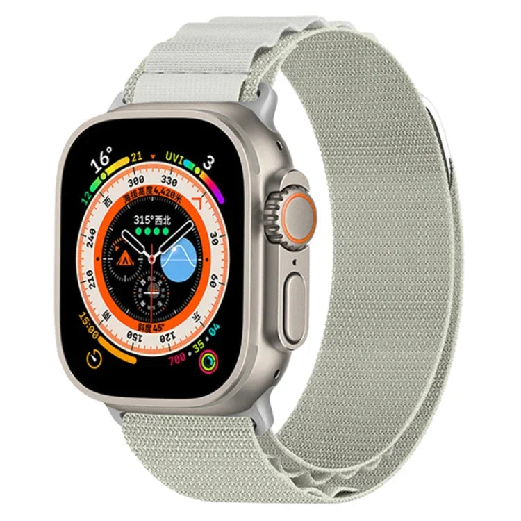 สายรัดนาฬิกาไนลอนแบบห่วง สำหรับ Apple Watch Ultra 49mm / ซีรีส์ 8&7 45mm, สำหรับ Apple Watch ซีรีส์ 8&7 41mm / SE 2&6&SE&5&4 40mm