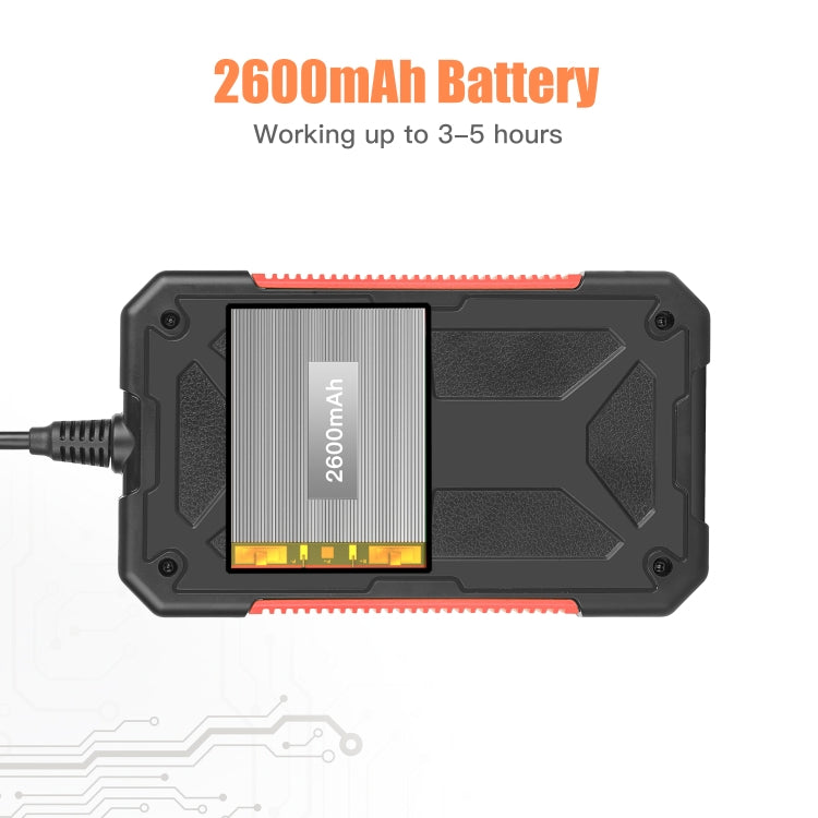 P40 8mm HD กันน้ำ กล้องส่องทางไกลอุตสาหกรรมแบบพกพาหน้าจอแนวตั้งแบบบูรณาการแบบถือด้วยมือ ความยาว 2m, 5m, 10m