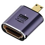 อะแดปเตอร์ HDMI 2.1 8K เป็น Micro HDMI รุ่น D8K-01, D8K-02, D8K-03, D8K-04, D8K-05, C8K-01, C8K-02, C8K-03, C8K-04, C8K-05, C8K-06, C8K-07