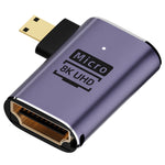 อะแดปเตอร์ HDMI 2.1 8K เป็น Micro HDMI รุ่น D8K-01, D8K-02, D8K-03, D8K-04, D8K-05, C8K-01, C8K-02, C8K-03, C8K-04, C8K-05, C8K-06, C8K-07
