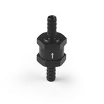 Car  Aluminium Alloy Fuel Petrol One Way Non Return Check Valve, 6mm Black, 8mm Black, 10mm Black, 12mm Black