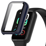 PC + Tempered Glass Integrated Protective Watch Case, For Amazfit Band 7